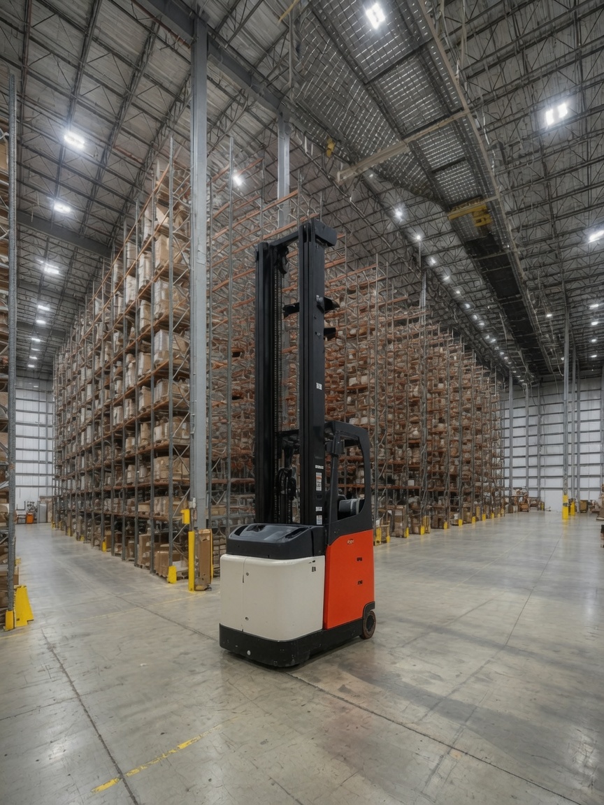 Electric and LP forklifts for warehouse operations